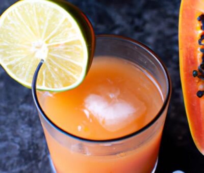 Fresh Papaya Juice